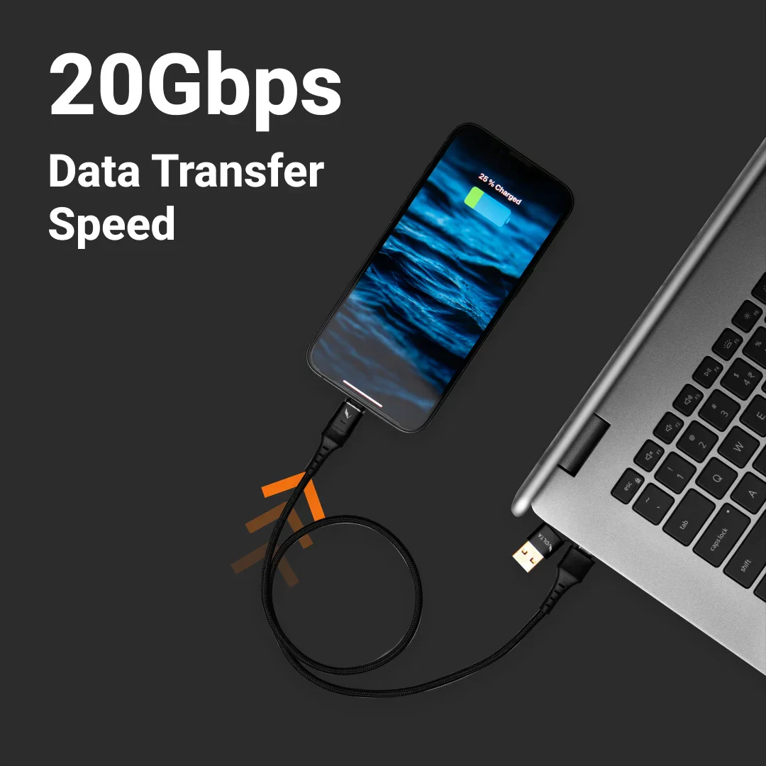 Volta USB-C & A Extension Cable - Image 4